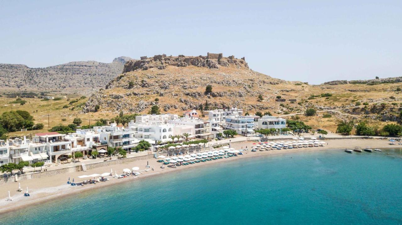 Ossiano Pool Villas,Heating Pool, 2 Min Drive To Haraki Beach & 10 Min To Lindos Zewnętrze zdjęcie