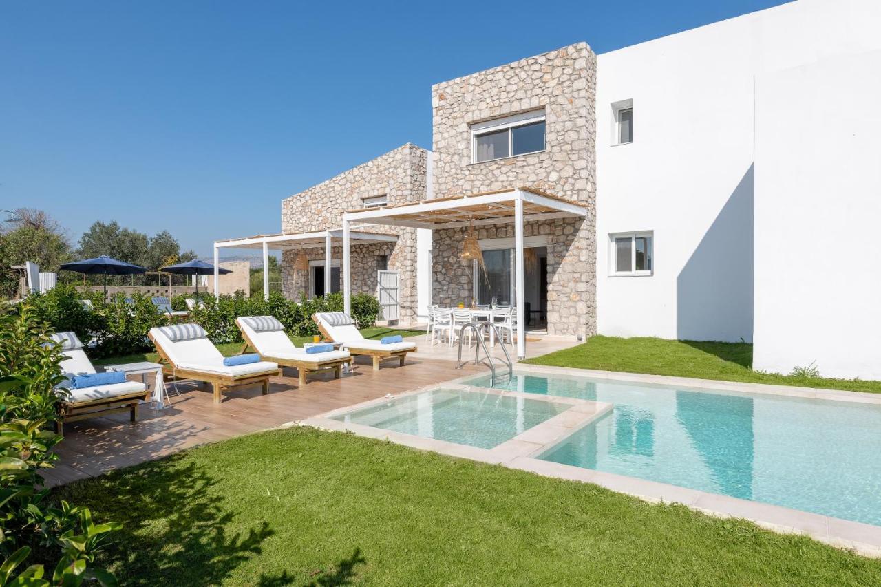 Ossiano Pool Villas,Heating Pool, 2 Min Drive To Haraki Beach & 10 Min To Lindos Zewnętrze zdjęcie